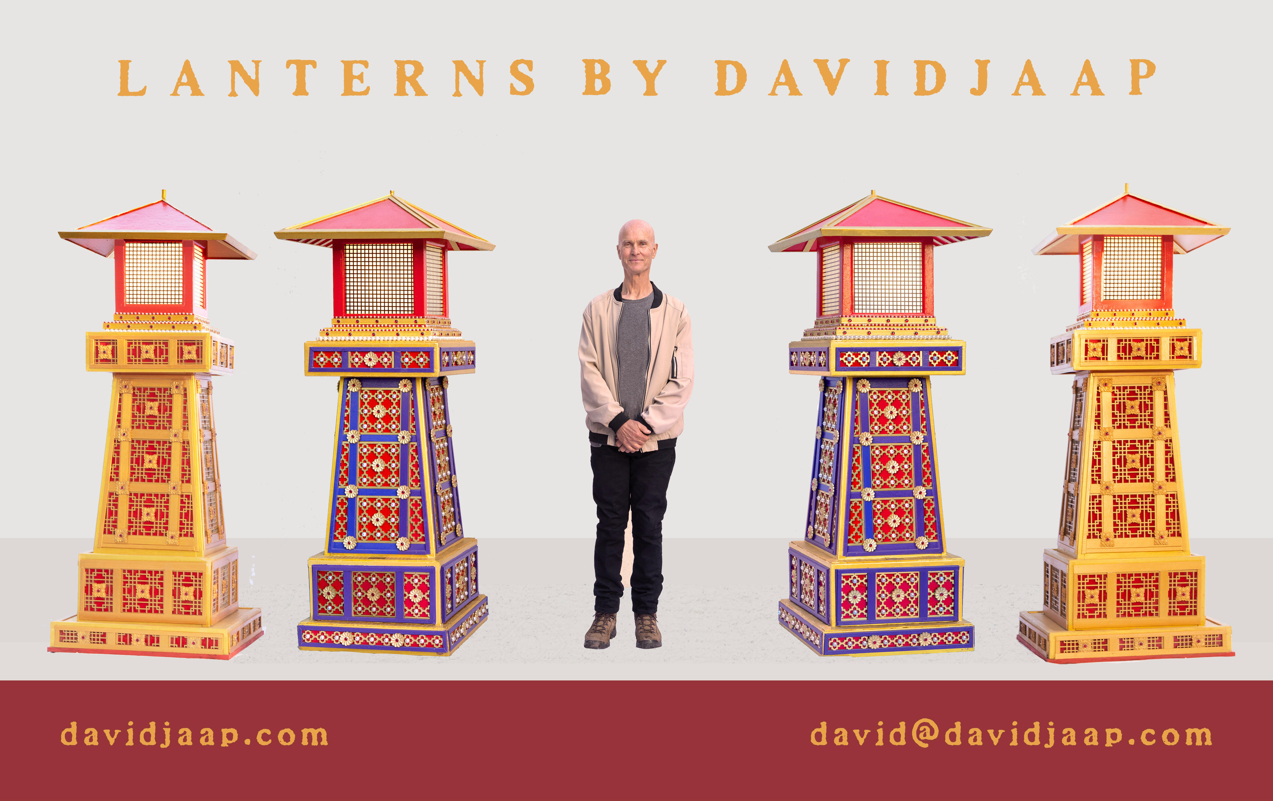 David and lanterns